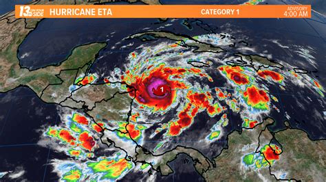 Hurricane Eta Ties The Record For Most Named Storms