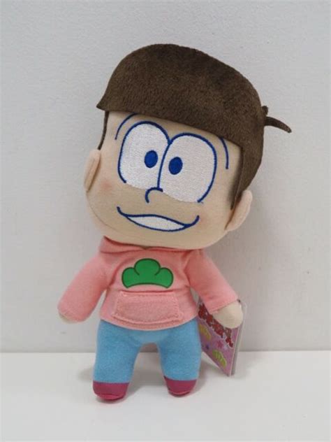 osomatsu san posing poseable furyu plush stuffed 9 tag toy doll japan ebay