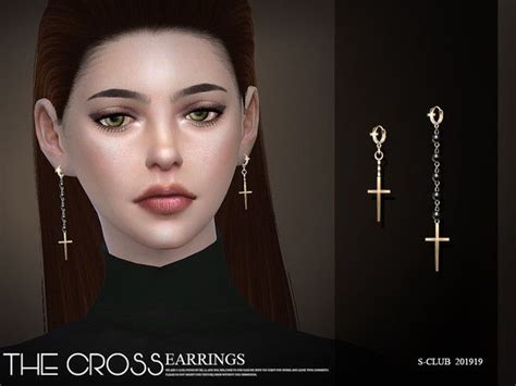 Earrings 201919 By S Club Ll From Tsr For The Sims 4 Spring4sims