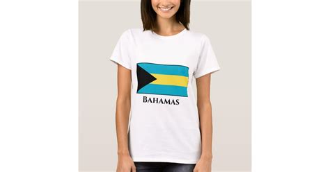 Bahamas Flag T Shirt Zazzle