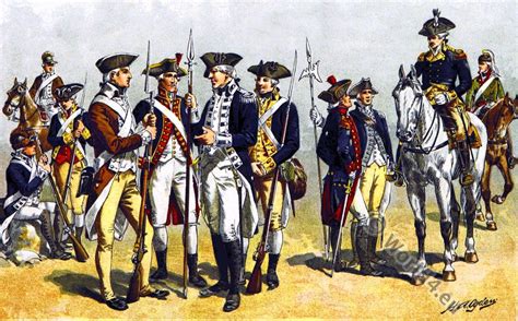 American Uniforms In The Revolutionary War Costume History
