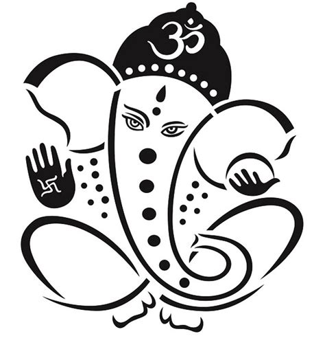 Buy Decor Kafe Creative Ganesha Vinyl Durable And Wall Sticker And Decal