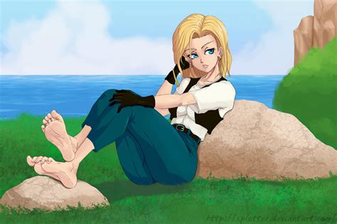 Android 18 By Xplotter On Deviantart