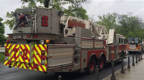 Walk Around Of Harrisburg Fire Department Tower 2 Truck From Pa At The