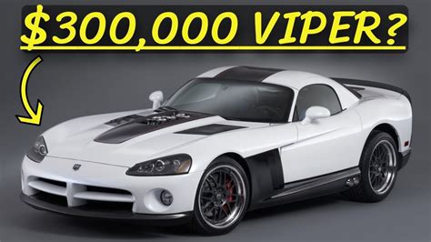 2006 Dodge Viper Diamondback The Rarest And Most Expensive Viper Ever