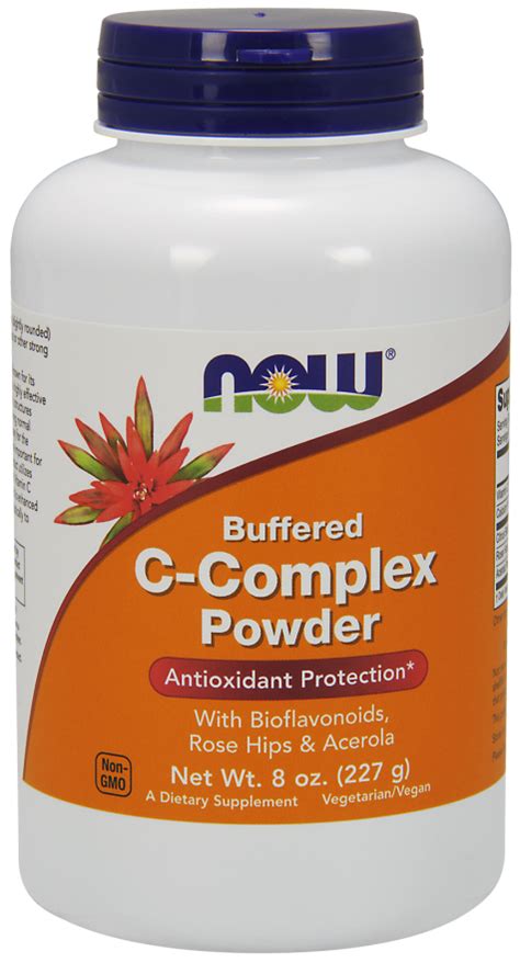 Vitamin c (also known as ascorbic acid and ascorbate) is a vitamin found in various foods and sold as a dietary supplement. NOW Foods Vitamin C-Complex Powder - Super Health Center