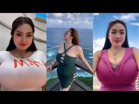 Asupan Mantap Mantap Tiktok Tante Riska Hot Montok Youtube
