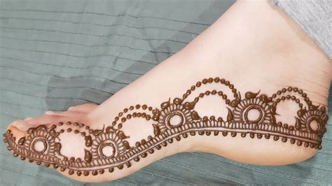 Tasmim Blog Simple And Beautiful Mehndi Designs For Feet
