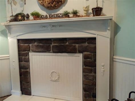 In the case that you want to permanently close off the fireplace, bricking up the opening with bricks and mortar is the most complete closure method. DIY beadboard cover the fireplace for spring & summer ...