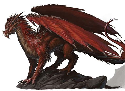 Red Dragon Dragon Art Humanoid Dragon Chromatic Dragon Fantasy