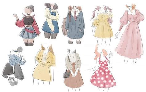 Cool References For Drawing Outfits Beautiful Dawn Designs Art