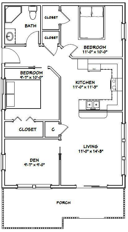 24 X 36 Cabin Plans With Loft Cabin Plans Info