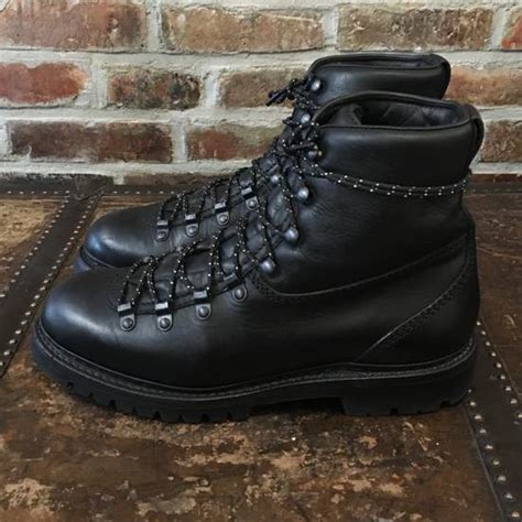 Rag & Bone Rag & Bone Black Leather Vintage Hiker Style Boots Size 42 ...