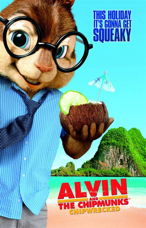Alvin And The Chipmunks Chipwrecked Movie Poster 67995