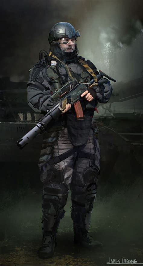 Russian Mercenary 2025 By James Cheong Realistic 2d Cgsociety