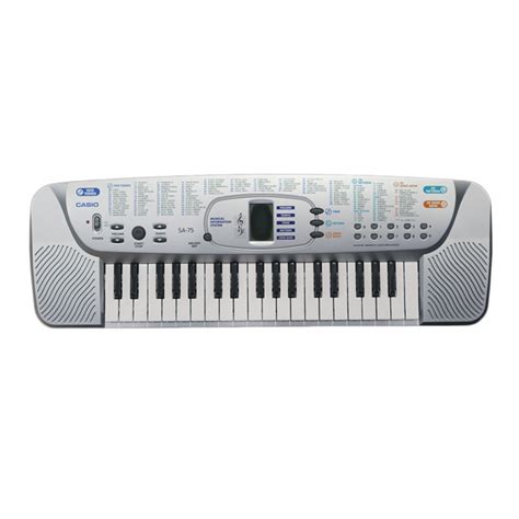 Casio Sa 75 Standard Keyboard