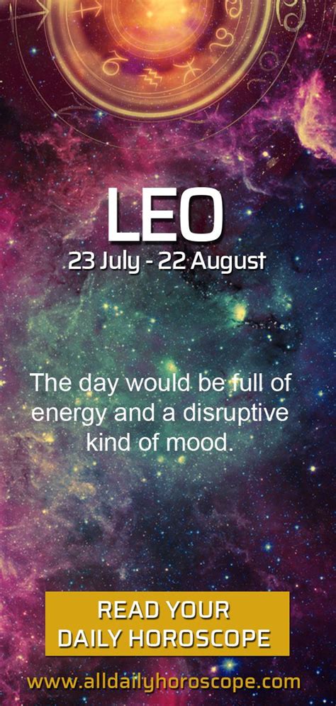 Leo Daily Horoscope March 22 2020