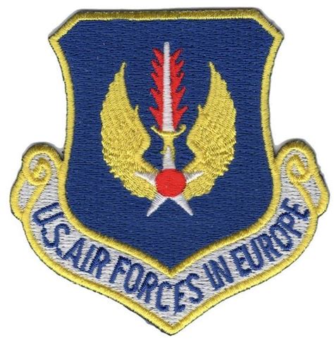 Abzeichen Us Air Force In Europe Aufnäher Logo Emblem Stoffaufnäher