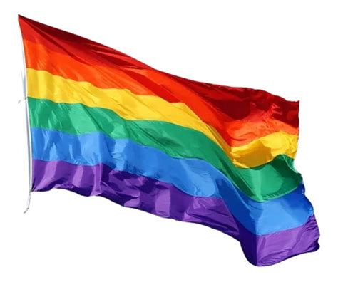 Bandeira Do Orgulho Gay Lgbt Lésbica Rainbow Flag 150x90cm Mercadolivre
