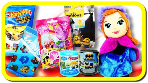 Minions Batman Thomas Und Hot Wheels Blind Bags Mit Coolen Spielzeug Youtube