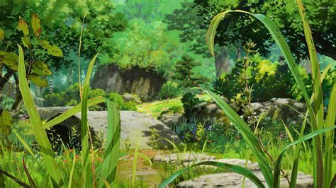 23 Anime Forest Wallpapers Wallpapersafari