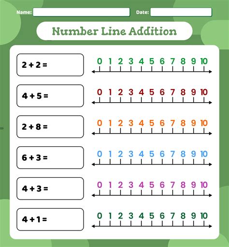 10 Best 1st Grade Printable Number Line Pdf For Free At Printablee
