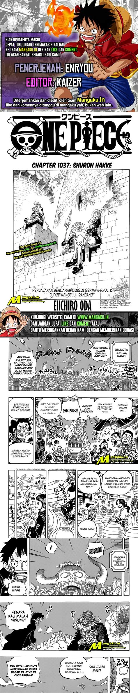 Baca Manga One Piece Chapter 1037 Hq Bahasa Indonesia Komikindo