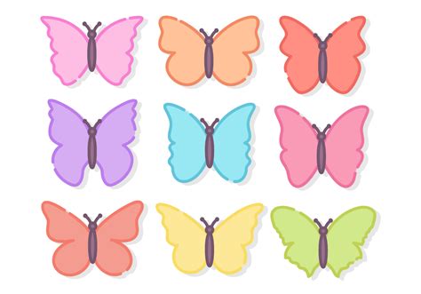 Free Minimalist Butterflies Vector 136904 Vector Art At Vecteezy
