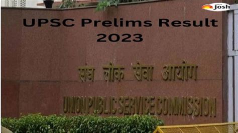 Upsc Prelims Result Out Direct Link Upsc Gov In How To Check Ias