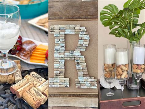 10 Incredibly Easy Wine Cork Projects Craft And Sparkle