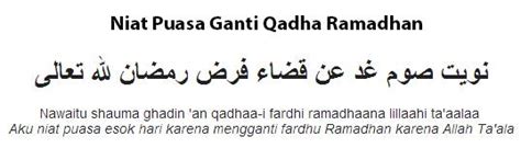 Waktu yang dibenarkan puasa ganti. Bacaan Niat Puasa Ganti Qadha Dan Berbukanya Membayar ...