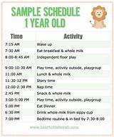 Images of 1 Year Old Baby Food Schedule