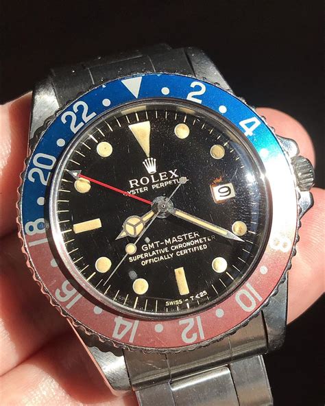 Greenwich mean time (gmt), time zone and precursor to utc as world time standard. ROLEX GMT Ref.1675 | VINTAGE ROLLIES(ヴィンテージローリーズ)