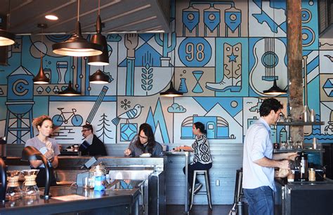 30 Exceptional Mural Art Ideas For Coffee Shop