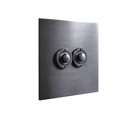 Our us aged brass button dimmer with bespoke engraving looks very smart in this elegant sitting room. ANTIQUE BRONZE TWO GANG BUTTON DIMMER - Push-button ...