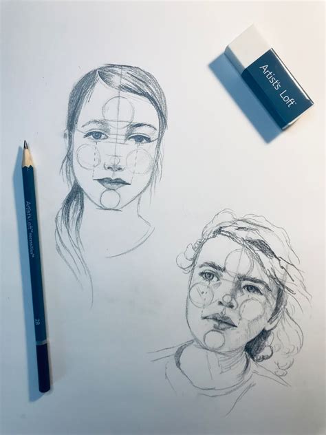 Child Facial Proportions Drawing With Adriennehodgeart Classes