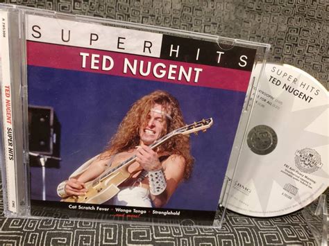 Ted Nugent Cd Best Of Greatest Hits Cat Scratch Fever Etsy