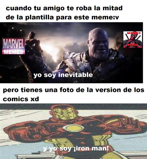 Yo Soy Iron Man Meme Subido Por Davidmm2030 Memedroid