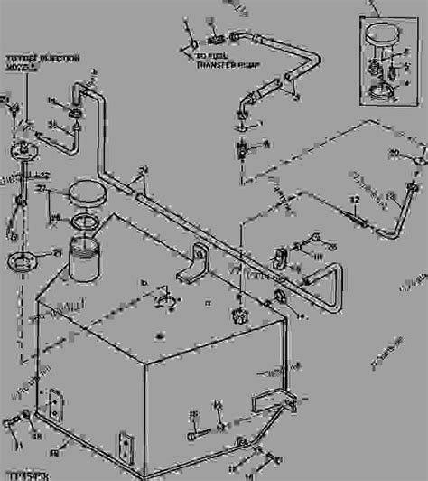 Fuel Tank Fuel Hoses And Fuel Gauge Sender 802199 Backhoe