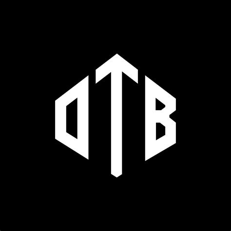 Diseño De Logotipo De Letra Otb Con Forma De Polígono Diseño De
