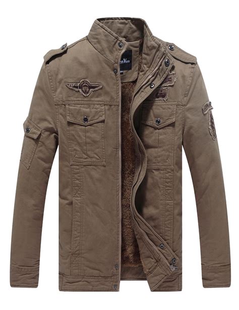 Military Style Jacket Defining The Style In A Macho Way