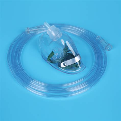 China 16 Years Factory Pvc Oxygen Face Mask For Single Use Medcical Supply Medical Materials