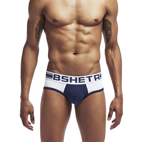 Bshetr Brand Cotton New Sexy Men Underwear Men Briefs Underpants U