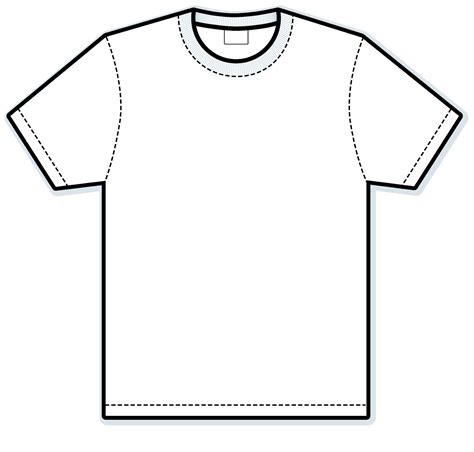 T Shirt Clip Art Black And White Shirt Clipart Kid 3
