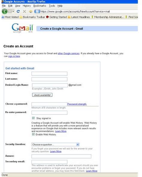 Find Out How To Set Up A Gmail Account Step By Step Instructions On