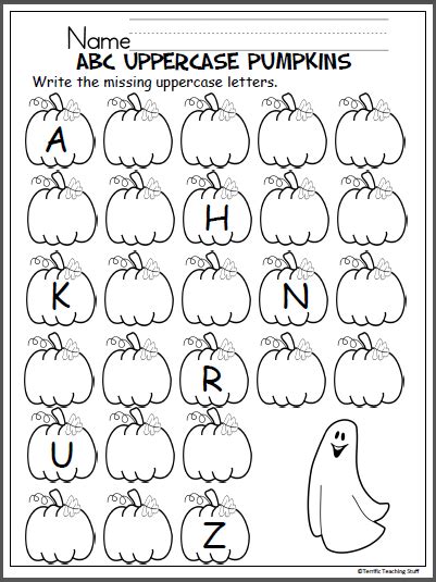 October Literacy Pages For Kindergarten Made By Teachers