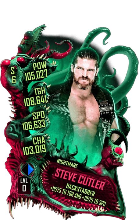 Steve Cutler Wwe Supercard Roster