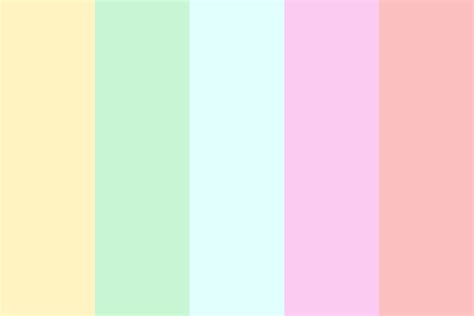 Pastel Happy Color Palette Naianecosta16