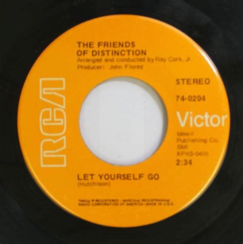 Soul 45 The Friends Of Distinction Let Yourself Go Going In Circles