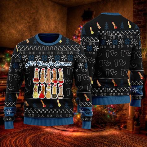 Suéter De Navidad Feo Travieso Etsy